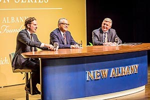 Noah-Feldman-Jeffrey-Toobin-Mike-Curtin