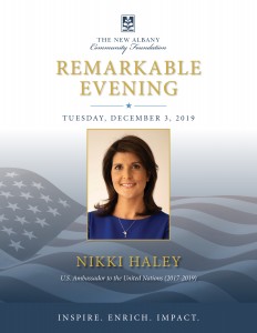 Remarkable Evening with Nikki Haley poster