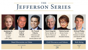 Jefferson Series Schedule