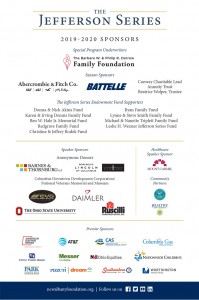 The Jefferson Series Sponsors