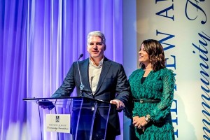 DeAscentis giving speech