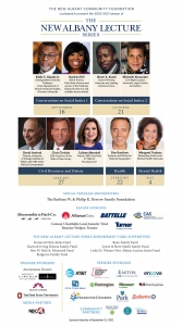 The New Albany Lecture Series speaker schedule for 2020-2021
