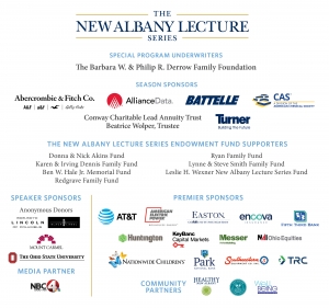 New Albany Lecture Series sponsors
