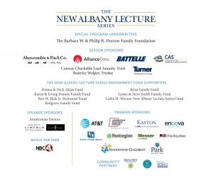 New Albany Lecture Series sponsors and their logos