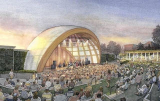 Rendering of the new New Albany Community amphitheater