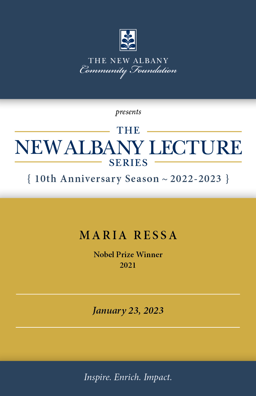 An Evening with Maria Ressa